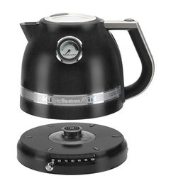 KitchenAid 5KEK1522 EBK Bouilloire électrique en fonte 1,5L avec contrôle de température et double paroi pour maintien au chaud